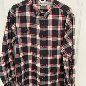 Wind river plaid flannel shirt
